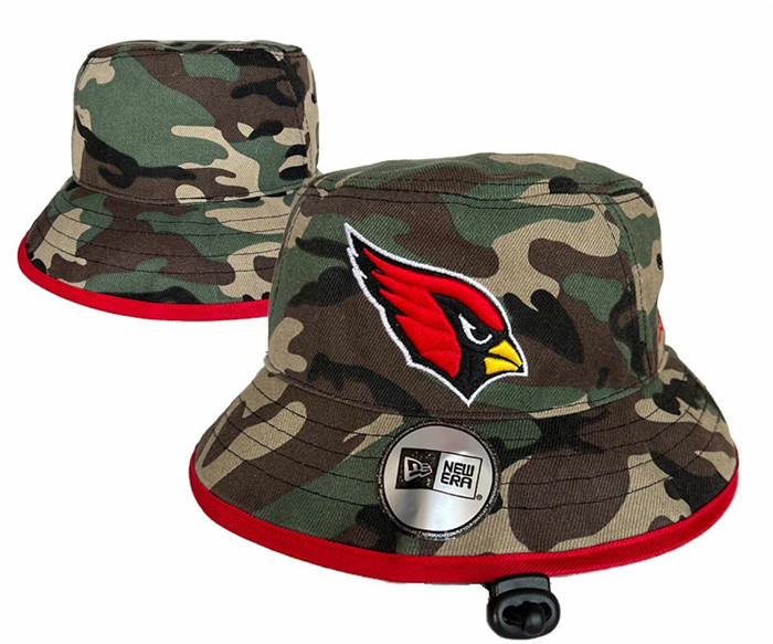 Arizona Cardinals Salute To Service Stitched Bucket Fisherman Hats 051